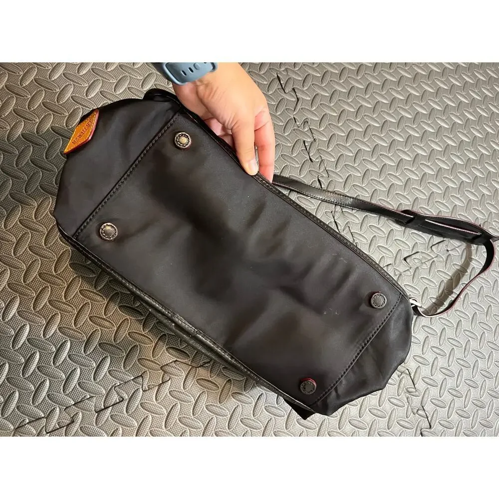 MZ Wallace Black and Gold Shoulder Bag
